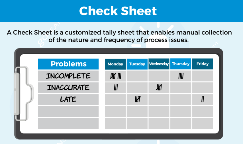 check sheets